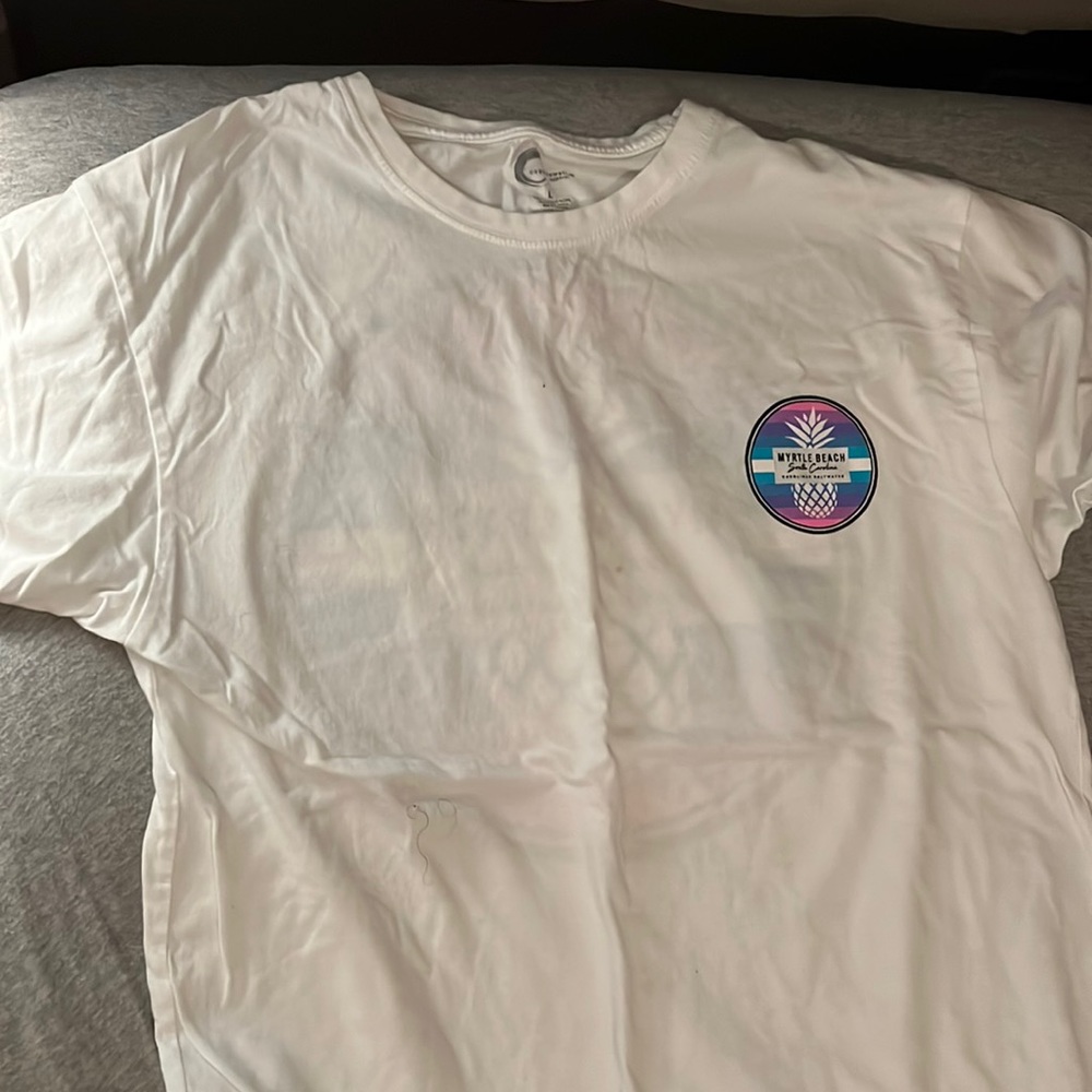 TWO Myrtle Beach Shirts. Like new. Maybe worn 2 or 3 times to sleep